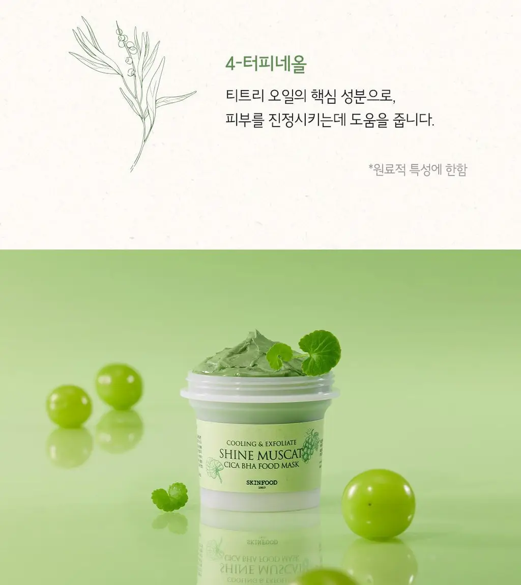 [홈케어] 스킨푸드 푸드 마스크 120g 8종 중 택1 상세페이지 82